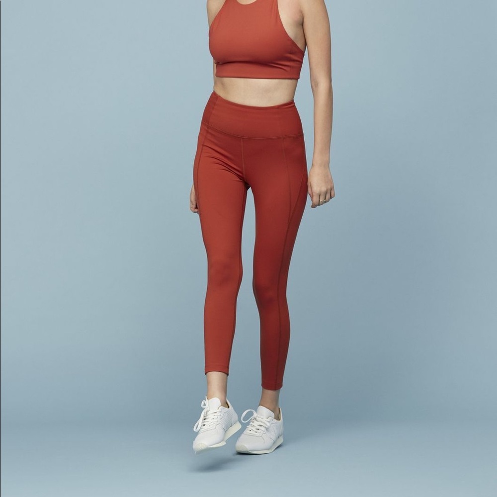 Girlfriend Collective High Rise 3/4 Length Legging